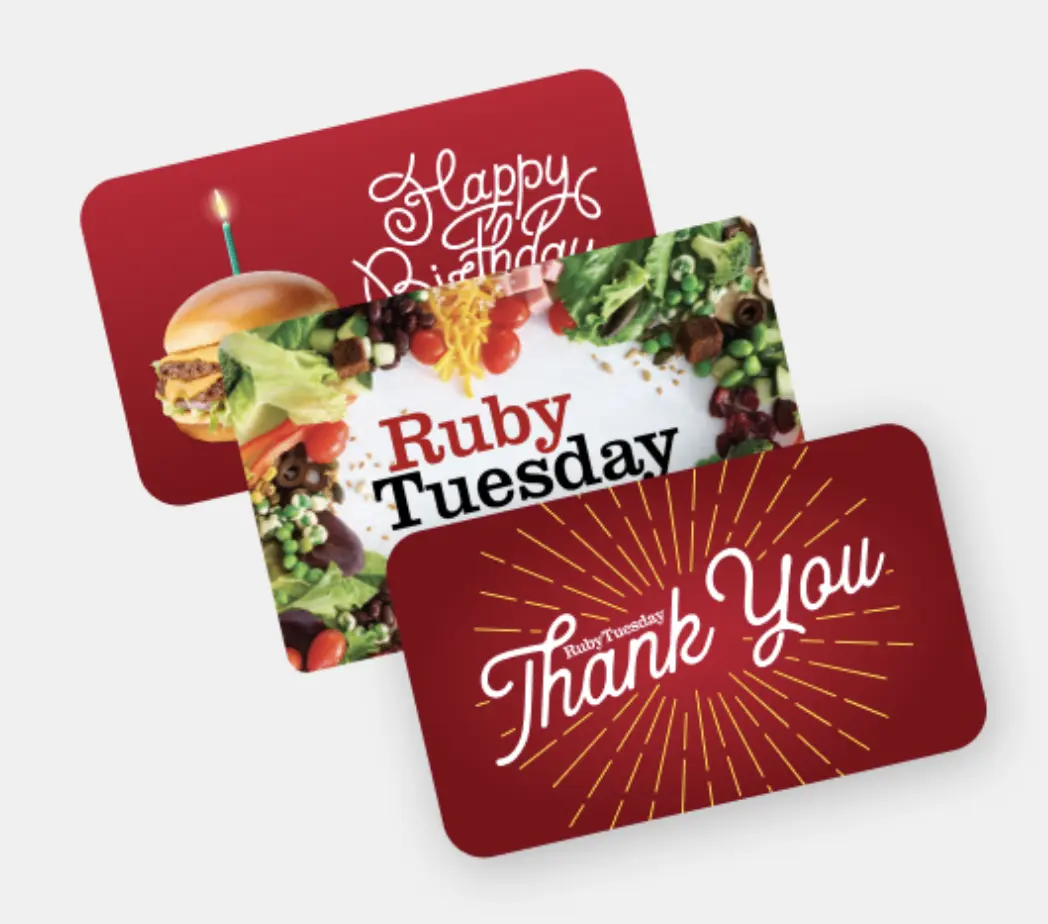 Ruby Tuesday Gift Card Balance